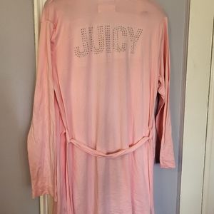 JUICY COUTURE COTTON ROBE